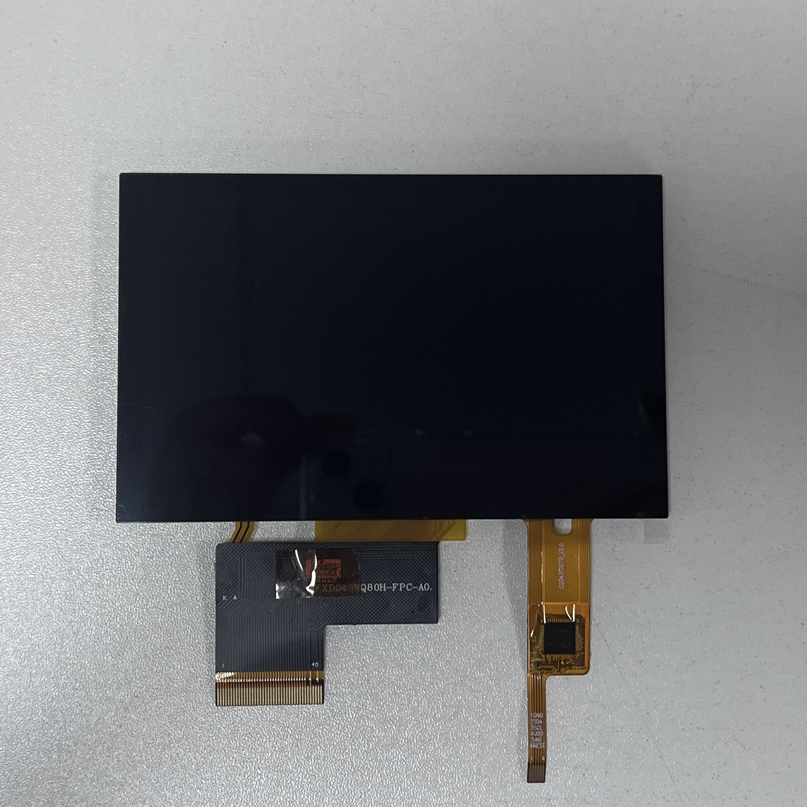 Monaróir agus Soláthraí Scáileán Tadhaill Toilleasach TFT 4.3 Orlach  800cd/m2 RGB 480*272 Dot ón tSín | Todhchaí, image size:1569x1569